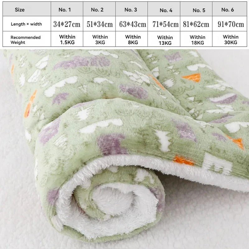 Tapis pour chien | EcoPawsâą : Ultra - doux et lavable - Joyeux chien