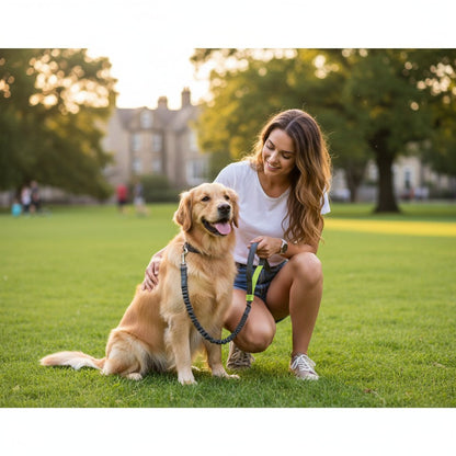 Laisse canicross SwagDog au parc