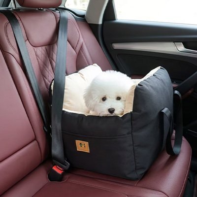 Siège auto pour chien PawLove™ | variant noir