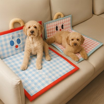 Chien tapis rafraîchissant | FreshPaw™ - Joyeux chien