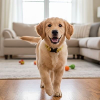 Collier lumineux pour Chien | NoctiDog - Joyeux chien