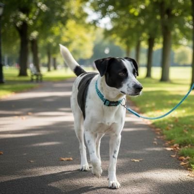 Collier lumineux pour Chien | NoctiDog - Joyeux chien