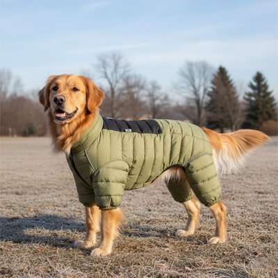 Doudoune imperméable et chaude pour Chien | Confortable et Résistante - Joyeux chien