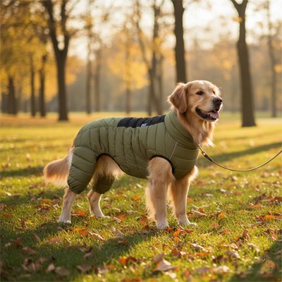 Doudoune imperméable et chaude pour Chien | Confortable et Résistante - Joyeux chien