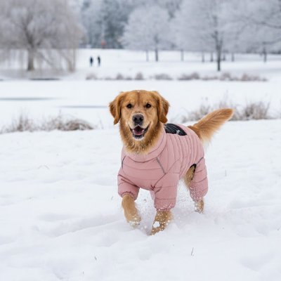 Doudoune imperméable et chaude pour Chien | Confortable et Résistante - Joyeux chien