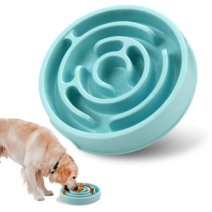 Gamelle anti glouton chien | Croc & Roll™ - Joyeux chien
