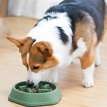 Gamelle anti glouton chien | SlowFood™ - Joyeux chien