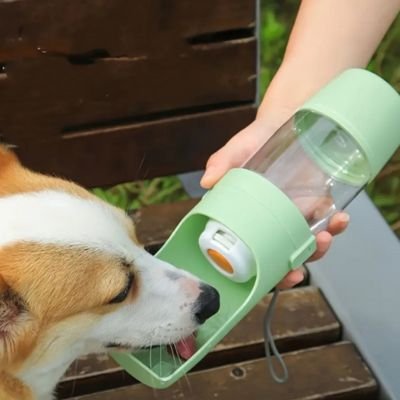Gourde pour Chien | AquaPaw™ - Joyeux chien