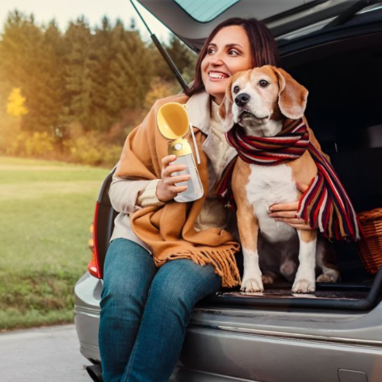 Gourde pour chien | FreshPaw™ - Joyeux chien