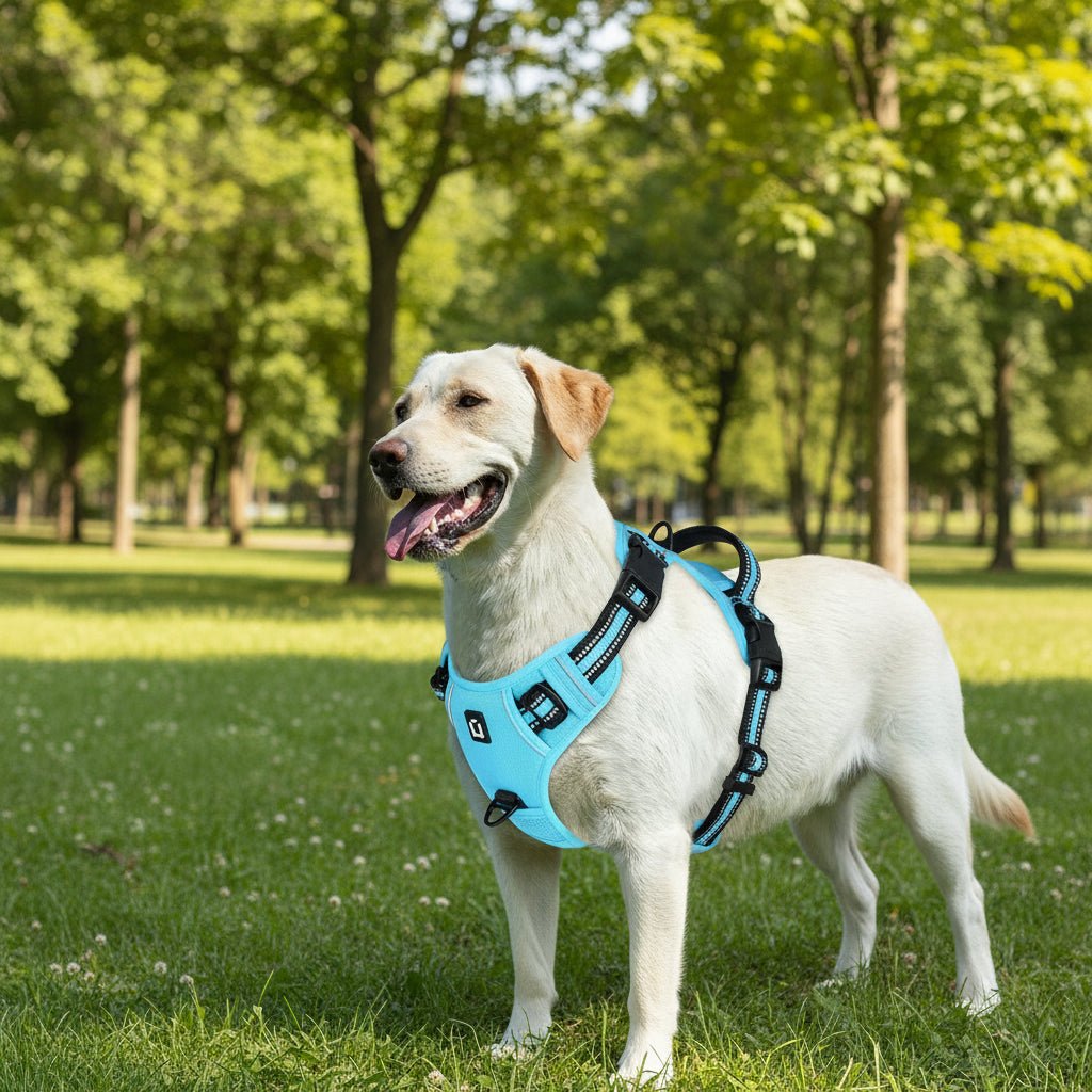 Harnais chien | Calmi™ - Joyeux chien