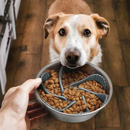 Insert de gamelle anti glouton chien | Digestion optimale - Joyeux chien