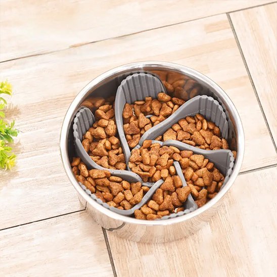 Insert de gamelle anti glouton chien | Digestion optimale - Joyeux chien