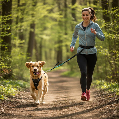 Laisse canicross | SwagDog™ - Joyeux chien