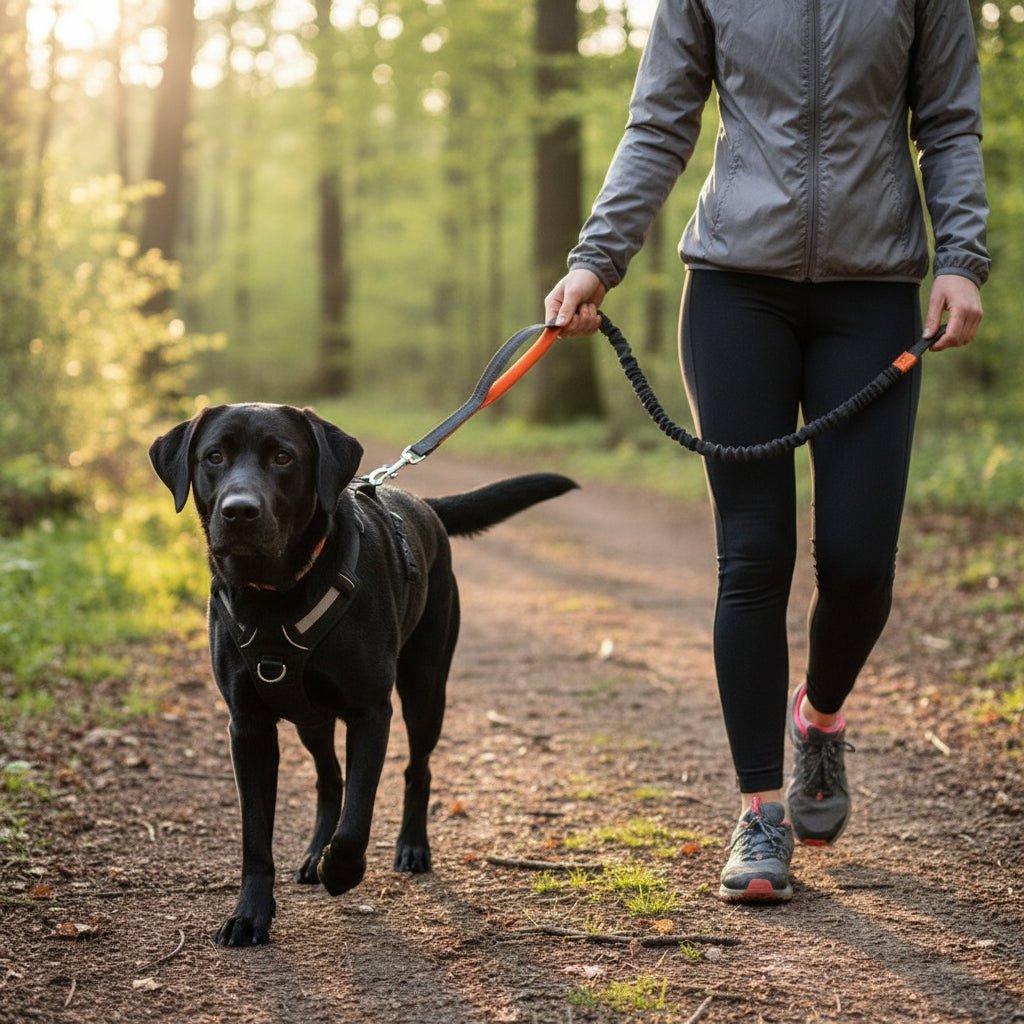 Laisse canicross | SwagDog™ - Joyeux chien