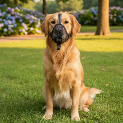 Muselière pour chien | PawZen™ - Joyeux chien