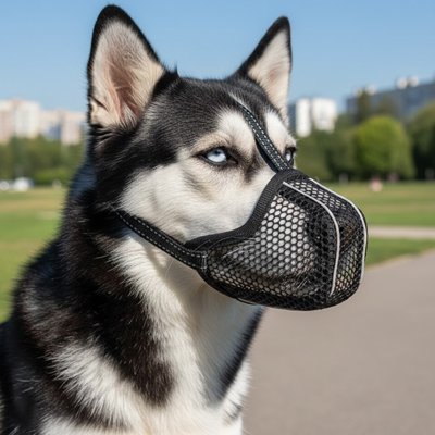 Muselière pour chien | PawZen™ - Joyeux chien