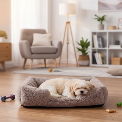 Panier chien | SnugPet™ - Joyeux chien
