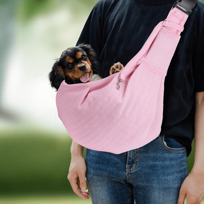 Sac à Bandoulière - PupPorter™ - Rose - Joyeux chien