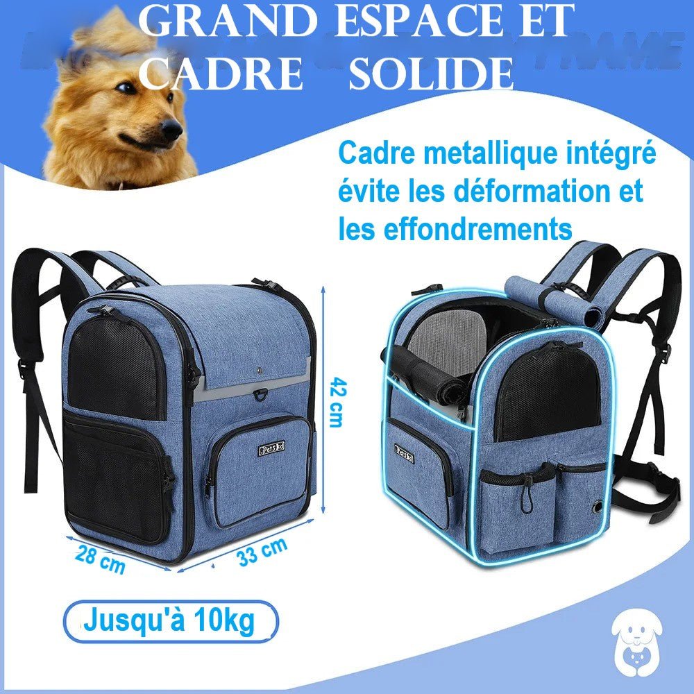 Sac à dos pour chien | MuzoSac™ - Joyeux chien