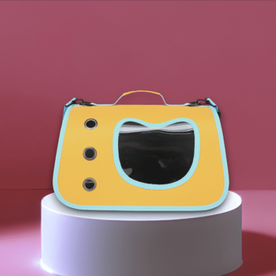 Sac de Transport pour Chien - DogTravelBag™ - Jaune - Joyeux chien