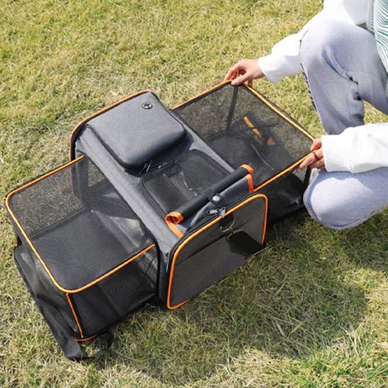 Sac de transport pour chien | Pack'nDog™ - Joyeux chien