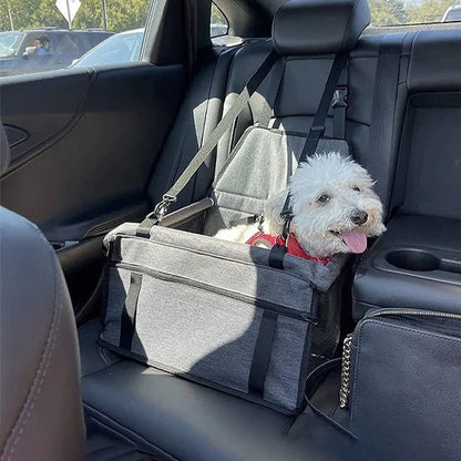 Siege auto pour chien CoconCanin™ | Sécurisé et Confortable - Joyeux chien