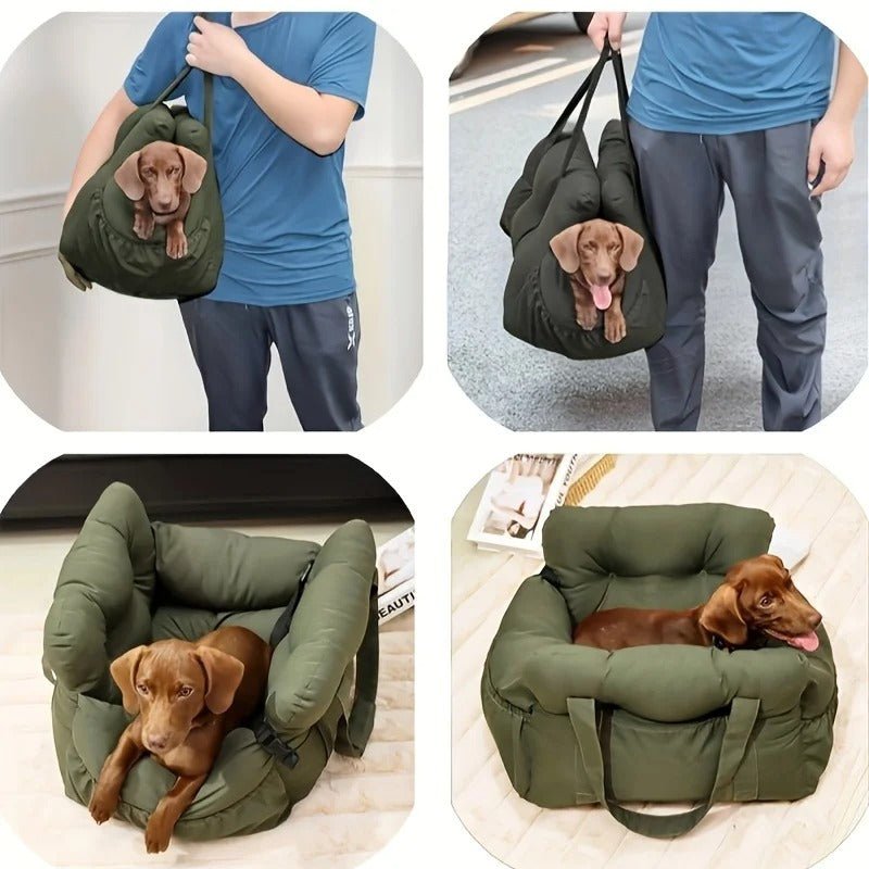 Siège auto pour chien CozyRide™ | Sécurisé et Confortable - Joyeux chien
