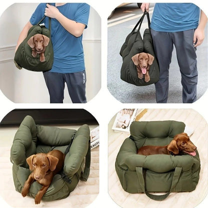 Siège auto pour chien CozyRide™ | Sécurisé et Confortable - Joyeux chien