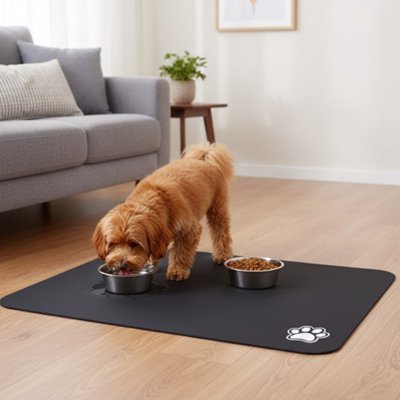 Tapis absorbant chien | DryDog™ - Joyeux chien