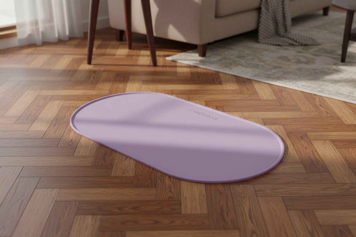 Tapis gamelle Chien | PawProtect™ - Joyeux chien