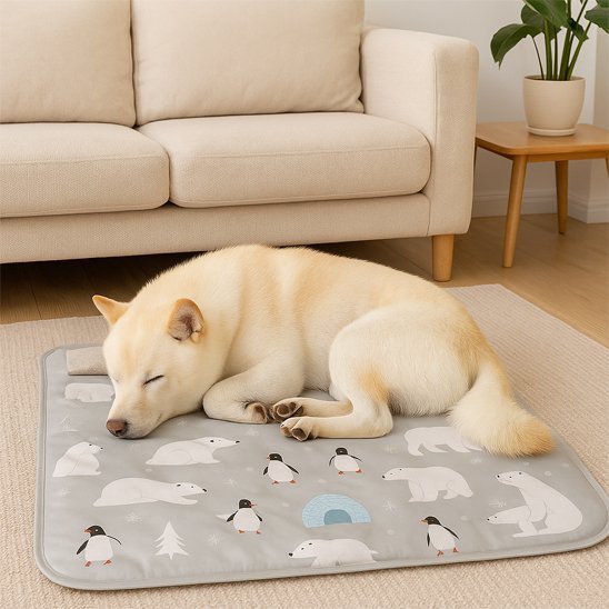 Tapis rafraichissant pour chien FreshComfort™ - Joyeux chien