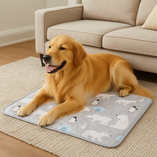 Tapis rafraichissant pour chien FreshComfort™ - Joyeux chien